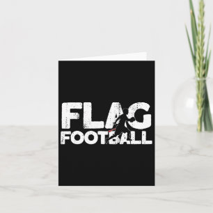 Vlag Football Silhouet op Vlag Football Kaart