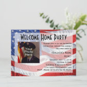 Vlag/Foto militaire Welkomstwedstrijd Kaart (Staand voorkant)