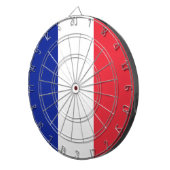 Vlag France Tricolore Dartbord (Voorkant Rechts)