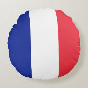 Vlag France Tricolore Rond Kussen