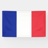 Vlag France Tricolore Spandoek (Horizontaal)