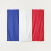 Vlag France Tricolore Wandkleed (Voorkant (horizontaal))