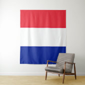 Vlag France Tricolore Wandkleed (In situ)