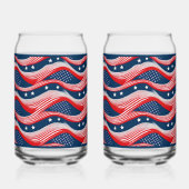 Vlag frisdrankglas blikvorm glas (Achterkant)