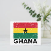  vlag Ghana Briefkaart (Staand voorkant)