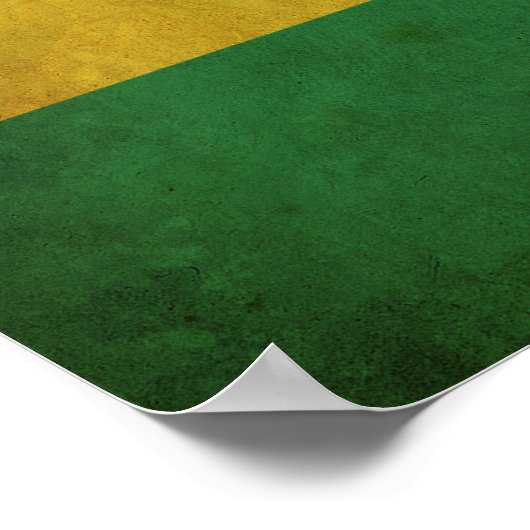  vlag Ghana Poster (Hoek)