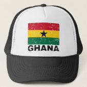  vlag Ghana Trucker Pet (Voorkant)