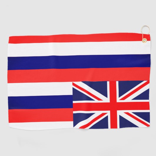 Vlag Golf Towel van Hawaii Golfhanddoek (Horizontaal)