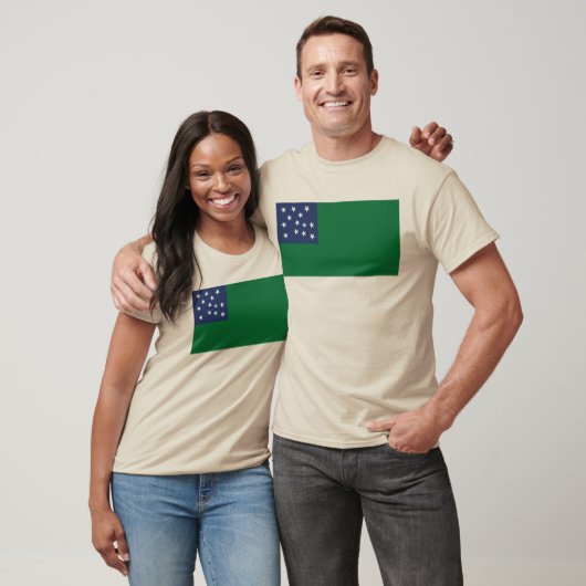 Vlag groene bergboys t-shirt (Unisex)