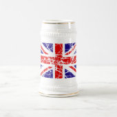 Vlag Groot-Brittannië Bierpul (Center)