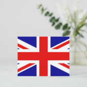 Vlag Groot-Brittannië Briefkaart (Staand voorkant)