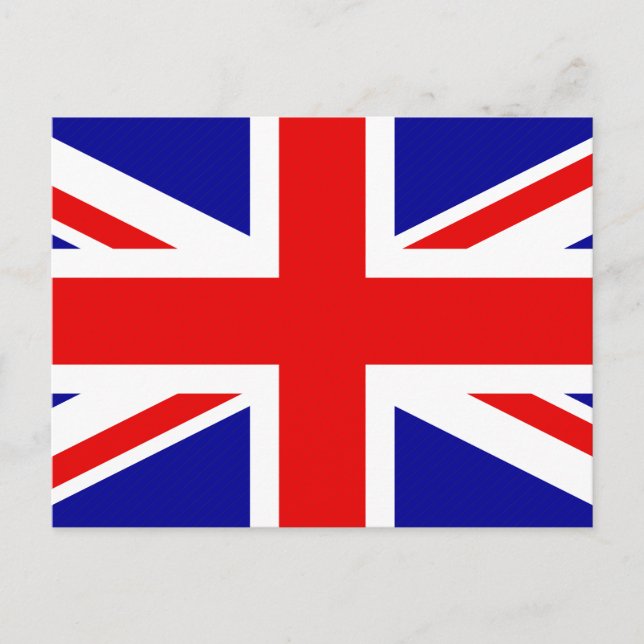 Vlag Groot-Brittannië Briefkaart (Voorkant)