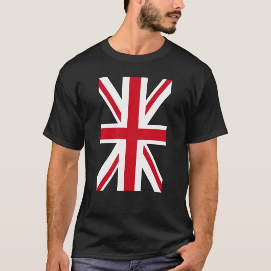 Vlag Groot-Brittannië vlag Verenigd Koninkrijk T-shirt (Voorkant)