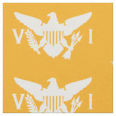 Vlag (groot) Mango van de Amerikaanse Maagdeneilan Stof (Close Up)