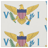 Vlag (groot) weefsel van Amerikaanse Maagdeneiland Stof (Close Up)