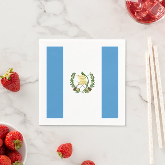 Vlag: Guatemala Servetten (Insitu)