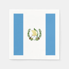 Vlag: Guatemala Servetten