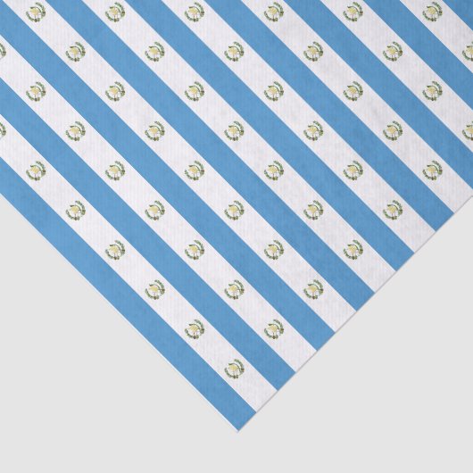 Vlag Guatemala Tissuepapier (Detail)