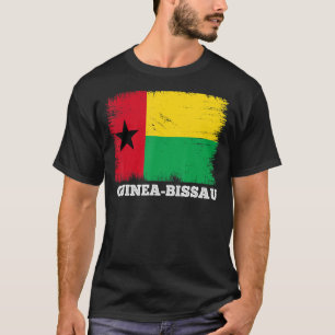 vlag Guinee-Bissau landretro vlag biss T-shirt