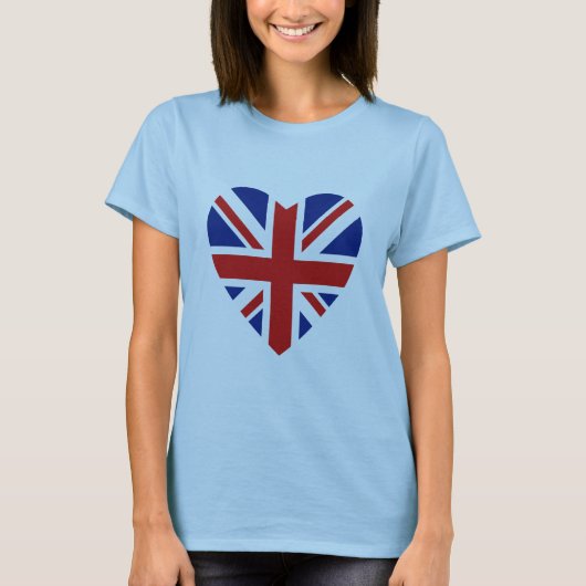 Vlag hart en kaart t-shirt (Voorkant)