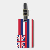 Vlag Hawaii Bagagelabel (Voorkant verticaal)