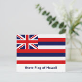 Vlag Hawaii Briefkaart (Staand voorkant)