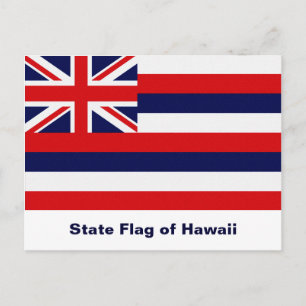 Vlag Hawaii Briefkaart