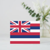 Vlag Hawaii Briefkaart (Staand voorkant)