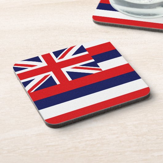 Vlag Hawaii Drankjes Onderzetter (Linkerzijde)