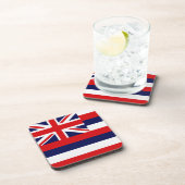 Vlag Hawaii Drankjes Onderzetter (Rechterzijde)