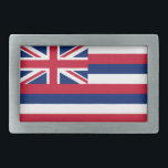 Vlag Hawaii Gesp<br><div class="desc">Patriottische Hawaii staatsvlag.</div>