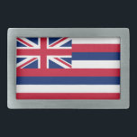 Vlag Hawaii Gesp<br><div class="desc">Patriottische Hawaii staatsvlag.</div>