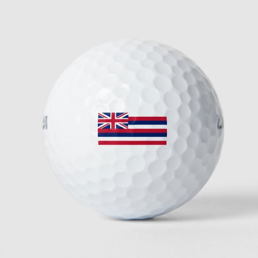 Vlag Hawaii Golfballen (Voorkant)