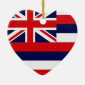 Vlag Hawaii Keramisch Ornament (Voorkant)