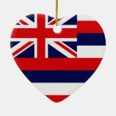 Vlag Hawaii Keramisch Ornament (Achterkant)