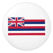 Vlag Hawaii Keramische Knop (Voorkant)