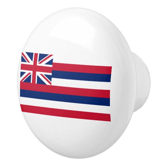 Vlag Hawaii Keramische Knop (Rechts)