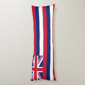 Vlag Hawaii Lichaamskussen (Achterkant (Verticaal))