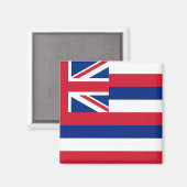 Vlag Hawaii Magneet (Voorkant / Achterkant)