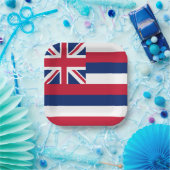 Vlag Hawaii Papieren Bordje (Feest)