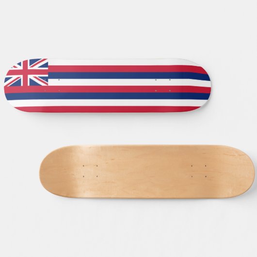 Vlag Hawaii Persoonlijk Skateboard (Horizontaal)