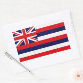Vlag Hawaii Rechthoekige Sticker (Envelop)