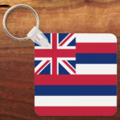 Vlag Hawaii Sleutelhanger (Voorkant)