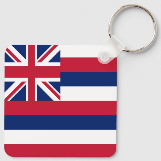 Vlag Hawaii Sleutelhanger (Achterkant)