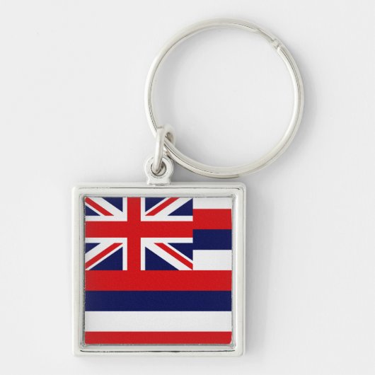 Vlag Hawaii Sleutelhanger (Voorkant)