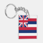Vlag Hawaii Sleutelhanger (Voorkant Links)