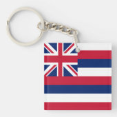 Vlag Hawaii Sleutelhanger (Voorkant)