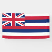 Vlag Hawaii Spandoek (Horizontaal)