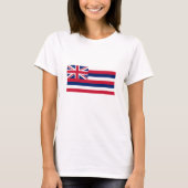 Vlag Hawaii T-shirt (Voorkant)