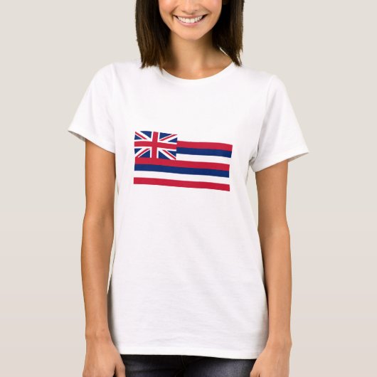 Vlag Hawaii T-shirt (Voorkant)